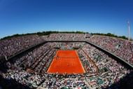 Roland Garros is contested on red claycourt